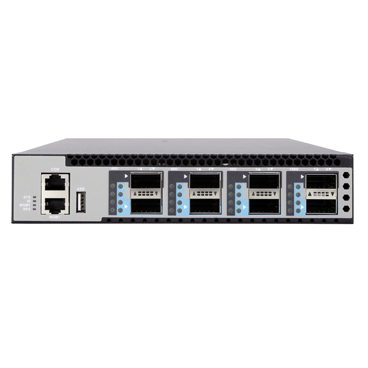 S7606X2ZSI Twostar in 1U 40G Optical Switch, Fixed Power and FANS